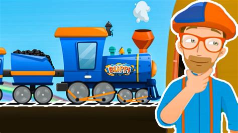 Fun Train Song by Blippi | Trains for Children | Train Song | Moonbug for Kids - YouTube