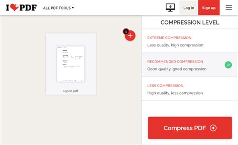 Ilovepdf Compress