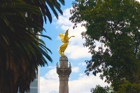 Angel Statue In Mexico City Free Stock Photo - Public Domain Pictures