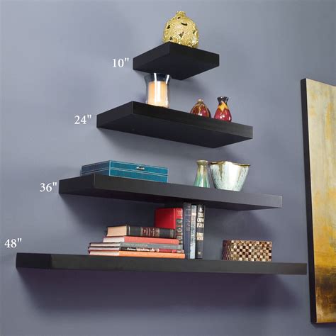 15 Ideas of Floating Wall Shelves