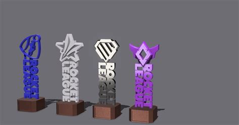 Rocket League Trophies by Rook | Download free STL model | Printables.com