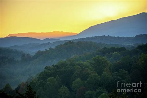 Smoky Mountain Sunrise Photograph by Joan McCool | Fine Art America