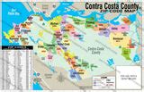 Contra Costa County Zip Code Map – Otto Maps