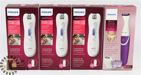 LOT OF 4 NEW PHILIPS WOMEN'S TRIMMER - Kastner Auctions