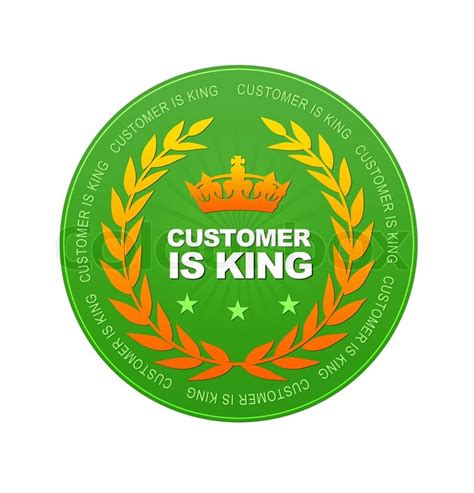 Customer Is King | Stock image | Colourbox