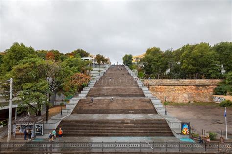 Potemkin Stairs in Odessa. Ukraine Editorial Photography - Image of ...