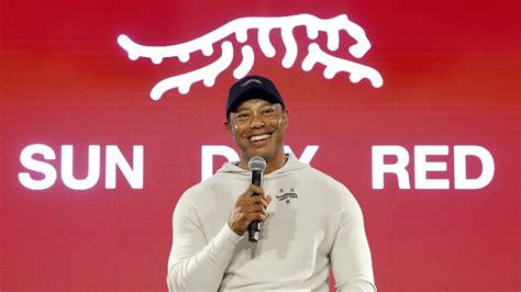 Tiger Woods Launches Lifestyle Brand Called Sun Day Red