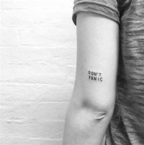 40 Awesome Text & Word Tattoo Designs - TattooBlend