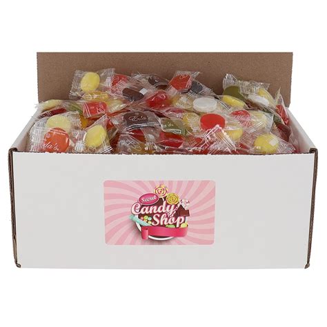 Eda's Sugar Free Hard Candy Fat Free Zero Carbs Bulk in Box (Assorted ...