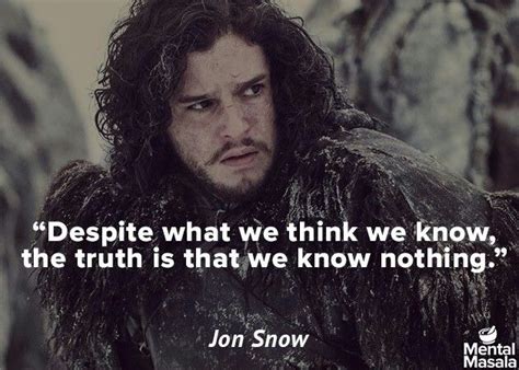 You know nothing, jon snow | Jon snow, Know nothing, Snow