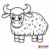 40  Yak Coloring Pages Free Printable PDF & Online sketch template