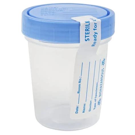 Urine Specimen Collection Cup, Sterile — Mountainside Medical Equipment