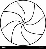 Peppermint Coloring Page sketch template