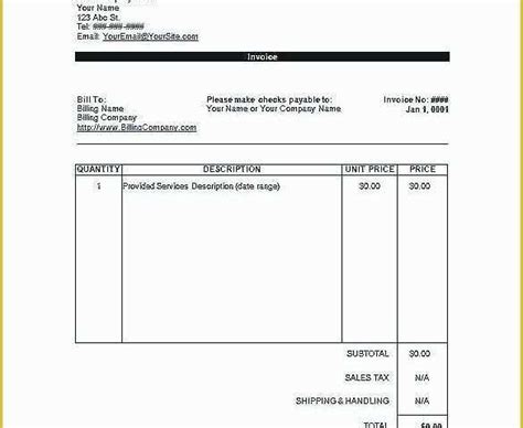 59 Microsoft Works Invoice Template Free Download | Heritagechristiancollege