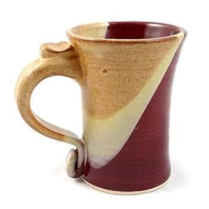 Amazon.com | Stoneware 12-oz Coffee Mug, Handmade Pottery, Sierra ...
