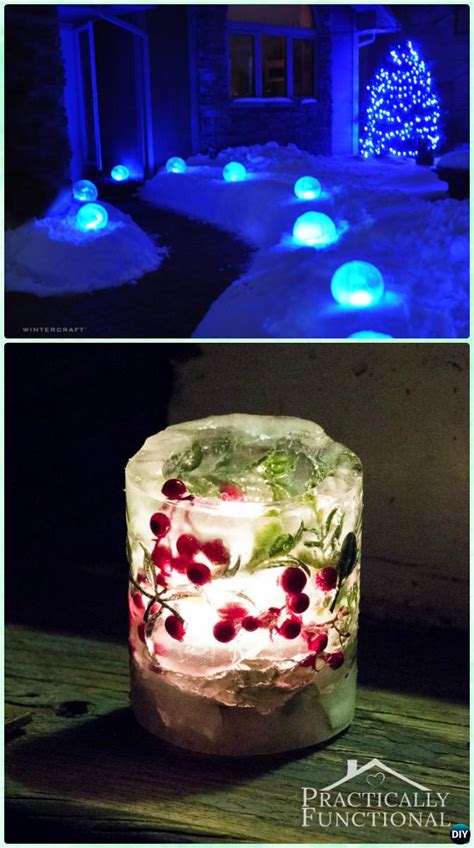 DIY Outdoor Christmas Lighting Craft Ideas