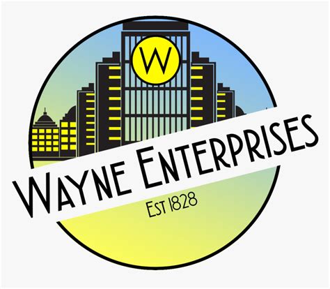 Wayne Enterprises Logo - Circle, HD Png Download - kindpng