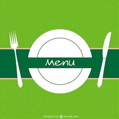 Restaurant menu background vector | Free Vector