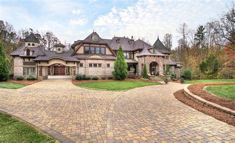 $2.6 Million French Country Mansion In Weddington, NC | Mansions ...