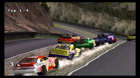 Nascar Rumble PS1 - ePSXe - YouTube