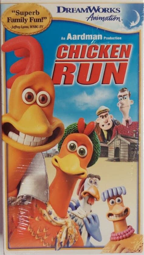 VHS 2000 Vintage Animated Movie Titled Chicken Run Starring - Etsy in ...