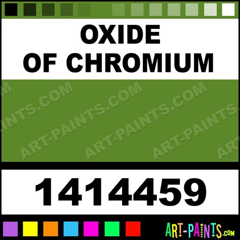 Oxide of Chromium | Chromium, Green art, Color