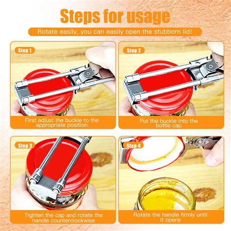 Adjustable Stainless Steel Can Opener - Kitchenware Crew