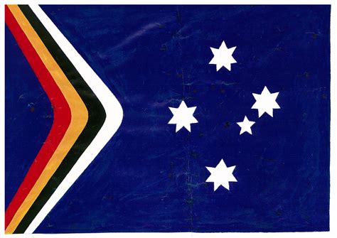 FLAG CONTAIN BOOMERANGS & SOUTHERN-CROSS by John Stephenson - 1383607