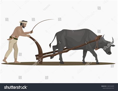 Bull Plough: Over 228 Royalty-Free Licensable Stock Vectors & Vector ...