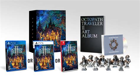 Octopath Traveler II Collector's Edition PS4, PS5, Switch Preorder Starts