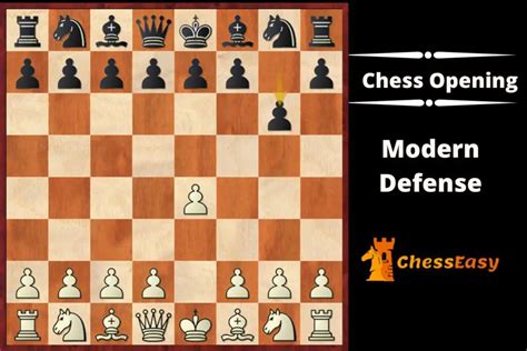 Modern Defense Chess Opening - ChessEasy