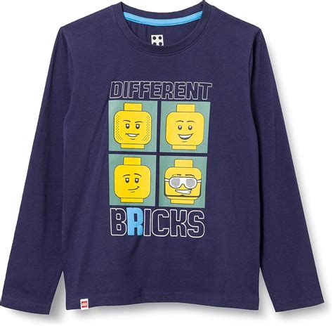 LEGO Boy's Classic Longsleeve Shirt T: Amazon.co.uk: Clothing