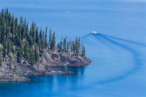 Touring Wizard Island stock photo. Image of touring - 131015826