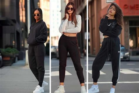 How to Style Black Sweatpants for Every Occasion