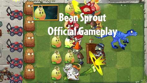 PvZ2 v10.8.1 - Bean Sprout Official Gameplay - YouTube