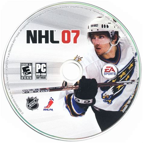 NHL 07 (2006) box cover art - MobyGames