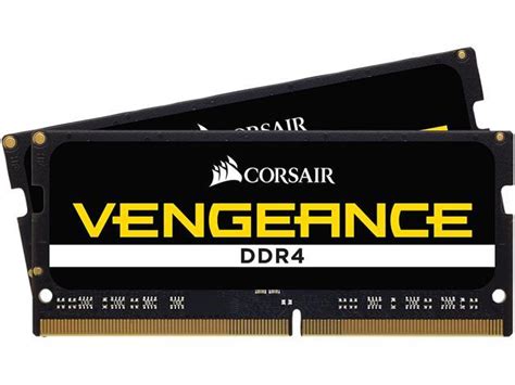 CORSAIR Vengeance 64GB (2 x 32GB) 260-Pin DDR4 SO-DIMM DDR4 2933 (PC4 23400) Laptop Memory Model ...