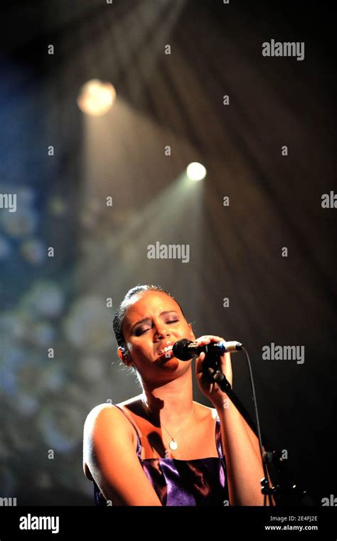 Singer Mayra Andrade performs live at 'La Cigale' concert hall in Paris ...