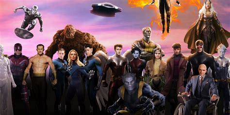 MCU Art Imagines New Marvel Hero Lineup Including X-Men & Fantastic 4