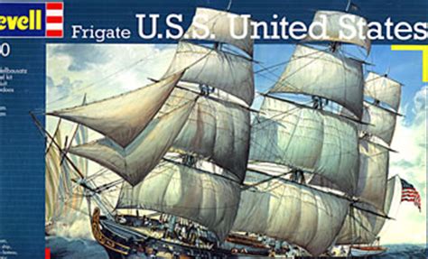 USS United States Frigate Model Kit, War of 1812