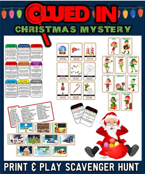 Printable Murder Mystery Game