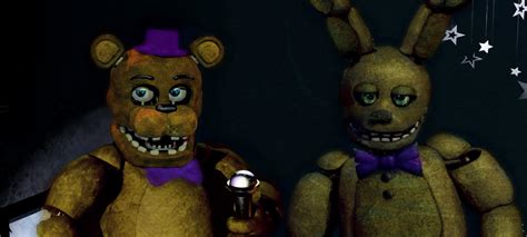 Fredbear and Spring Bonnie by AceDaystar1987 on DeviantArt