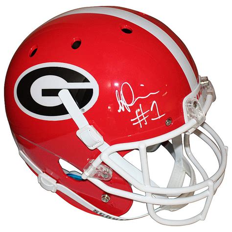 George Pickens Autographed Signed Georgia Bulldogs Schutt Full Size Replica Helmet - Certified ...