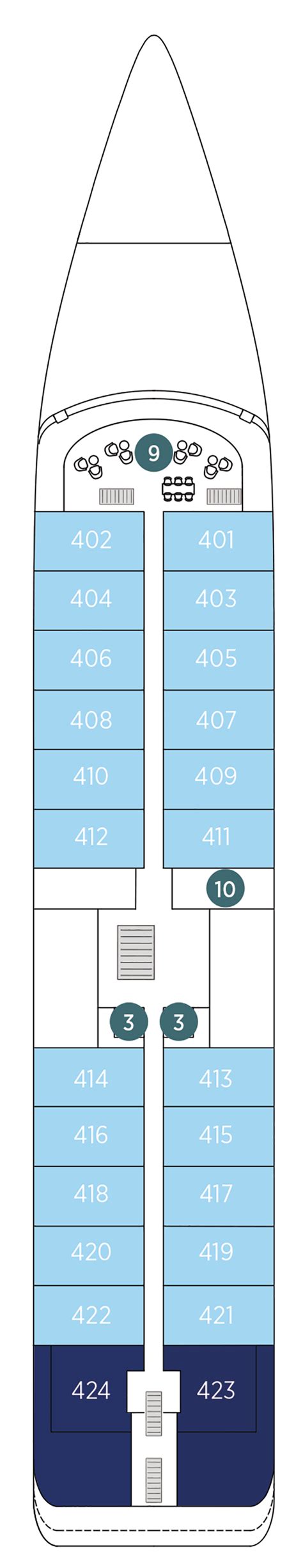 Emerald Azzurra – Deck Plans - Planet Cruise