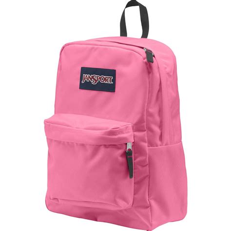 JanSport - Unisex SuperBreak Pink Pansy Backpack, 600-D polyester By ...