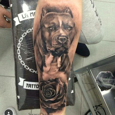 Pitbull tattoo | Pitbull tattoo, Cool tattoos, Badass tattoos