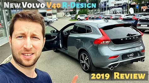 New Volvo V40 R-Design 2019 Review Interior Exterior - YouTube