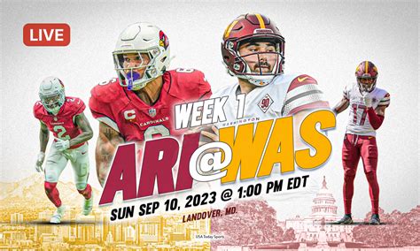 Cardinals vs. Commanders live stream: TV channel, how to watch