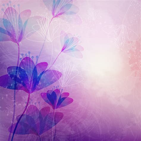 🔥 [60+] Purple Floral Background | WallpaperSafari