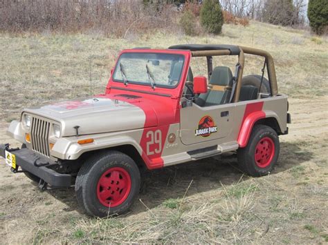 Jurassic Park Hammonds Jeep 29 Metal Stamped Replica - Etsy